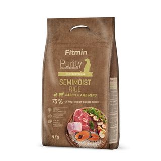 Fitmin Purity Rice Semimoist Rabbit&lamb Karma Psów, Waga: 800g