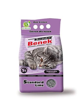 Żwirek Benek Standard Lawenda 10l