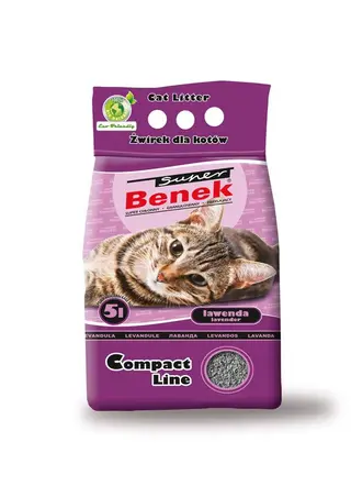 Żwirek Benek Compact Lawenda 5l