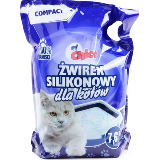 Żwirek Silikonowy Chico  7,6l Compact Naturalny