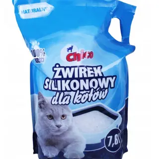 Żwirek Silikonowy Chico  7,6l Naturalny