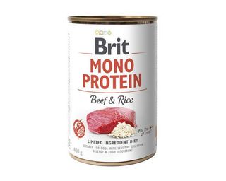 Mokra Karma Brit Mono Protein 400g Wołowina Z Ryżem