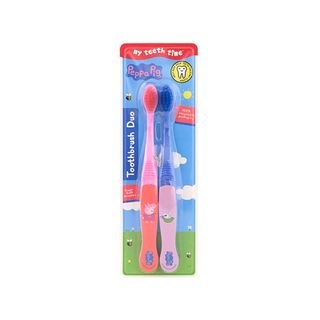 Peppa Pig My Teeth Time Toothbrush Duo, 2-Pack