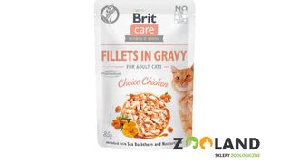 Brit Care Kurczak - Filety W Sosie Saszetka 85g