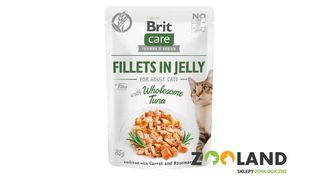 Brit Care Tuńczyk - Filety W Galaretce Saszetka 85g