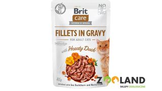 Brit Care Kaczka - Filety W Sosie Saszetka 85g