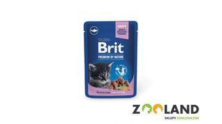 Brit Premium Kitten Białe Ryby W Sosie 100g
