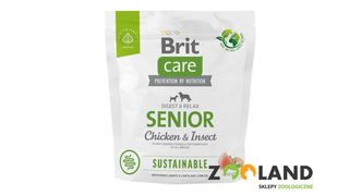 Brit Care Sustainable Senior Kurczak+insekty 1kg