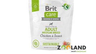 Brit Care Sustainable Adult Medium Breed Kurczak+insekty 1kg