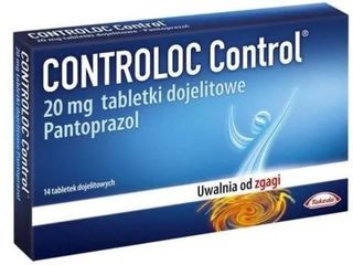 Controloc Control 20 mg 14 tabletek