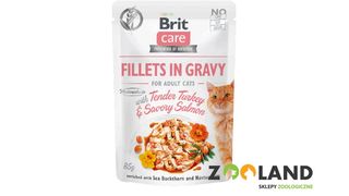 Bri Care Indyk I Łosoś - Filety W Sosie Saszetka 85g