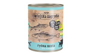 Wiejska Zagroda Rybna Uczta Dla Szczeniąt 400g