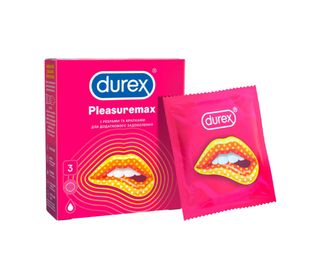 Durex Pleasuremax Condoms 3pcs 16038