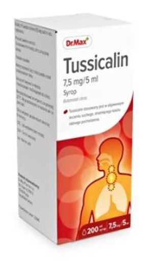 Dr.Max Tussicalin  7,5 mg/5 ml 1 but. x 200 ml
