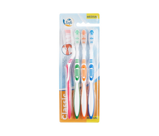 Brosse A Dents Familiale Medium X 4