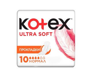 Прокладки Kotex Ultra soft normal 10шт