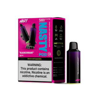 Nasty Px10 Pods 5000 Puffs- Blackcurrant