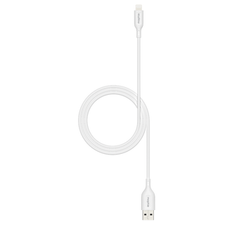 Mophie Essentials Cable USBA to Lightning 2M White