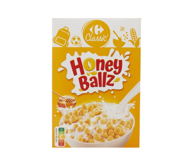 Carrefour Kids Cereal Honey Balls 375g