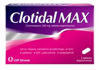 Clotidal MAX 500 mg 1 tabletek
