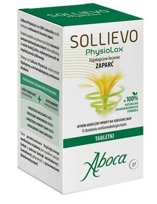 Aboca Solleievo Physiolax 27 tabletek