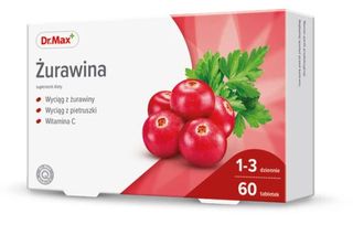 Dr.Max Żurawina 60 tabletek