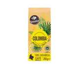 Café Arabica Moulu Colombie carrefour 250G