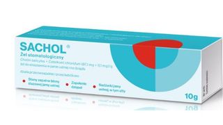 Sachol 87,1 mg + 0,1 mg/g 10 g
