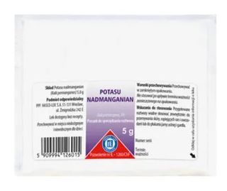 Potasu nadmanganian 1 saszetek x 5 g