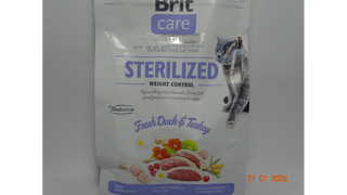 Brit Care Sterilised Weight Control Cat Food 400 G