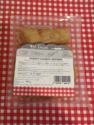 Krokiety Z Kapustą I Grzybami 400g