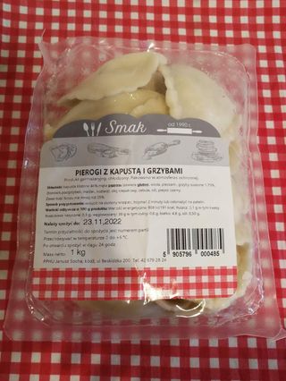 Pierogi Z Kapustą I Grzybami 1kg