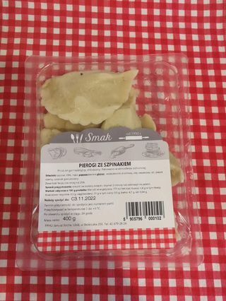 Pierogi Ze Szpinakiem 400g