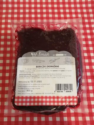 Buraczki Zasmażane 500g