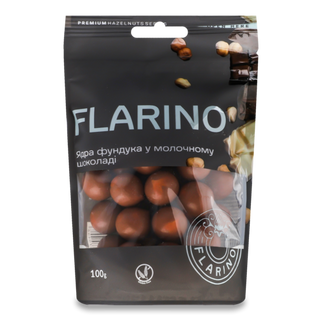 Фундук Flarino 100 г д/пак. у молочному шоколаді