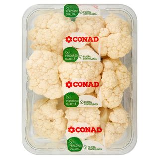 ROSETTE DI CAVOLFIORE BIANCO 400 G ORIGINE ITALIA CPQ I°CAT.