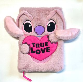 ბლოკნოტი/Disney Stitch Collection Angel A5 Plush Hardcover Book with 3D Ears (80 Sheets)