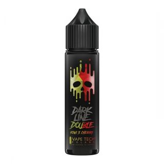 Longfill Dark Line Double 8/60ml - Kiwi Cherry