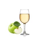 Apple wine white semi dry 1L - ვაშლის ღვინო თეთრი ნახევრად მშრალი 1ლ