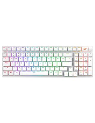Tastatura ASUS ROG Strix Scope II 96 Wireless - White 96% (US)