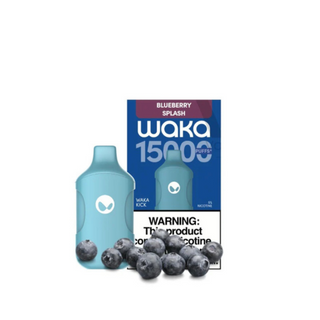 Waka Blue Berry Splash - 15000 Puffs