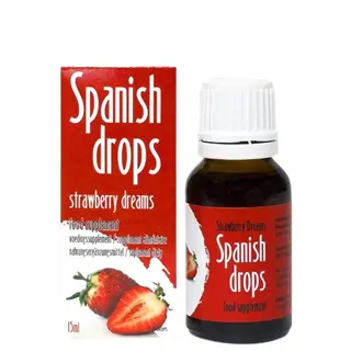 Afrodisiac Cobeco Spanish Drops Capsuni 15 ml