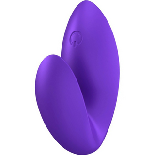 Estimulador Clitoriano Usb Vibração Dedo Satisfyer Love Riot Roxo