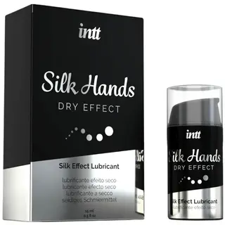 Ультрагуста силіконова змазка Intt Silk Hands (15 мл) з матовим ефектом, шовковистий ефект (AFSO2923)