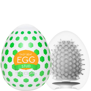 Masturbator w kształcie jajeczka Tenga Egg Stud 1 szt kolor: biały