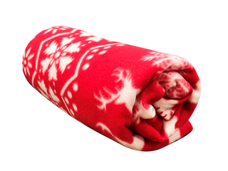 პლედი საახალწლო ირმებით 127X152სმ