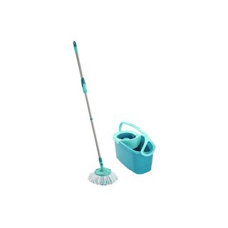 იატაკის საწმენდი ნაკრები 1×3 Clean Twist Disc Ergo Mop and Bucket Set Leifheit-211640