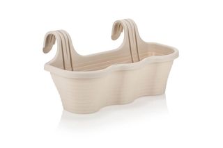 Balconnière 10L En Plastique  Blanc