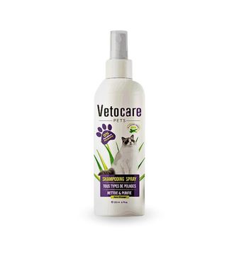 Shampoing tous types de pelages nettoie et purifie pour chats 200 ml