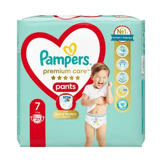 Pampers pants premium VP 7 17kg+ 27kom ,A092490